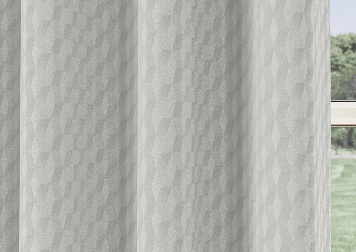 Tokyo Eyelet, Grey - Ready Made Curtains - Image 5